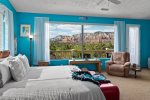Stunning guest suite in hues of blue